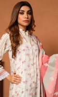 3 Meter Printed Shirt 2.5 Meter Printed Duppata 2.5 Meter Plain Cotton Trousers