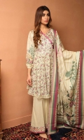 3 Meter Printed Shirt 2.5 Meter Printed Duppata 2.5 Meter Plain Cotton Trousers