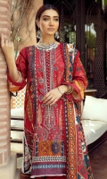 3-Meter Shirt with Embroidered Front 2.5-Meter Lawn Printed Dupatta 2.5-Meter Plain Cotton Trousers
