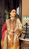 3-Meter Shirt with Embroidered Front 2.5-Meter Lawn Printed Dupatta 2.5-Meter Plain Cotton Trousers