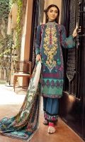 3-Meter Shirt with Embroidered Front 2.5-Meter Lawn Printed Dupatta 2.5-Meter Plain Cotton Trousers