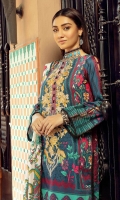 3-Meter Shirt with Embroidered Front 2.5-Meter Lawn Printed Dupatta 2.5-Meter Plain Cotton Trousers