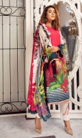 3 Meter Printed Shirt 2.5 Meter Printed Lawn Duppata 2.5 Meter Plain Cotton Trousers