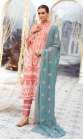 3-Meter Printed Shirt 2.5-Meter Embroidered Chiffon Dupatta 2.5-Meter Cotton Trousers Recommended for you