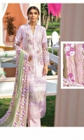 Embroidered Schiffli Lawn Front Embroidered Front Schiffli Border Back & Sleeves Plain Lawn Embroidered Front Patti Front & Sleeves Schiffli Lace Embroidered Front Motif Embroidered Sleeves Patti Embroidered Chiffon 3d Floral Laser Dupatta Dyed Cotton Trouser Trouser Motif