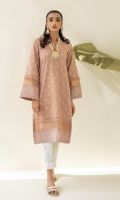 1 piece Ready-To-Wear printed & embroidered khaddar shirt
