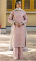 Embroidered Pret Jacquard Suit