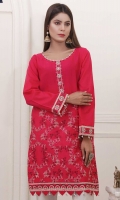Embroidered Cambric Stitched Kurti