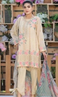embroidered lawn unstitched three piece suit