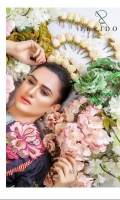 Three pcs embroidered linen suit with chiffon dupatta Three pcs embroidered linen suit with chiffon dupatta