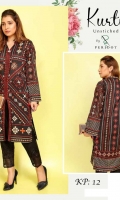 Lawn Unsitch Kurti