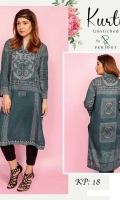 Lawn Unsitch Kurti
