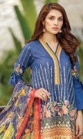 3 Piece Embroidered Lawn Suit