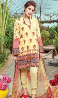 3 Piece Embroidered Lawn Suit