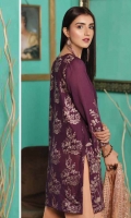Embroidered Jacquard Shirt Embroidered Chiffon Dupatta Dyed Trouser