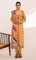 Embroidered Front Embroidered Front Bodice Block Printed Back Embroidered Sleeves Embroidered Lace for Front, Back, and Sleeves Digital Printed Shawl Plain Trouser