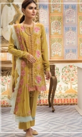 Embroidered Karandi Unstitched 3 Piece Suit 