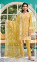 Embroidered Karandi Unstitched 3 Piece Suit 