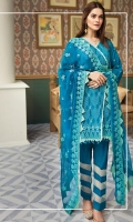 Embroidered Karandi Unstitched 3 Piece Suit 