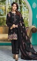 Embroidered Karandi Unstitched 3 Piece Suit 