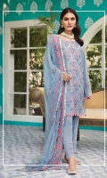 Embroidered Karandi Unstitched 3 Piece Suit 