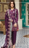 Embroidered Karandi Unstitched 3 Piece Suit 