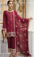 Embroidered Karandi Unstitched 3 Piece Suit 