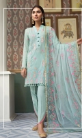 Embroidered Karandi Unstitched 3 Piece Suit 