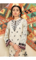 Embroidered Jacquard Shirt Front  Printed Shirt Back & Sleeves  Embroidered Trouser