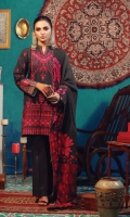 Embroidered Khaddar Front  Embroidered Khaddar sleeves  Dyed Khaddar back  Printed Border for back and sleeves  100% Pure Wool Shawl  Dyed Khaddar Trouser