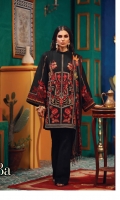 Embroidered Khaddar Front  Printed Khaddar back & sleeves  100% Pure Wool Shawl  Dyed Khaddar Trouser