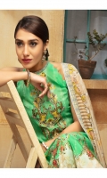 Digital Printed Lawn Shirt With Embroidered Neck Digital Printed Lawn Dupatta Dyed Cambric Trouser