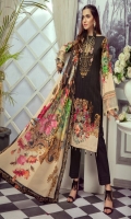 Digital Printed Lawn Shirt With Embroidered Neck Digital Printed Lawn Dupatta Dyed Cambric Trouser