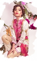 Shirt Front Printed With Neckline Embroidery 1.28 YD Shirt Back Printed 1.28 YD Sleeves Printed 0.67 YD Chiffon Dupatta 2.65 YD Trouser Dyed 2.65 YD Trouser Lace 40 Inch