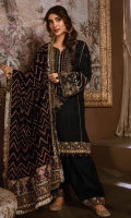 embroidered linen unstitched 3pc suit