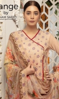 Embroidered Lawn Unstitched 3 Piece Suit