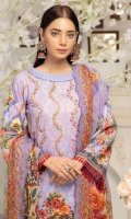 Embroidered Lawn Unstitched 3 Piece Suit