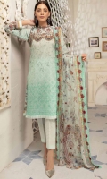 Embroidered Lawn Unstitched 3 Piece Suit