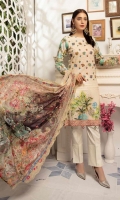 Embroidered Lawn Unstitched 3 Piece Suit