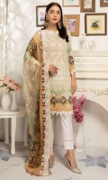 Embroidered Lawn Unstitched 3 Piece Suit