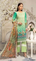 Embroidered Lawn Unstitched 3 Piece Suit