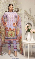 Embroidered Lawn Unstitched 3 Piece Suit