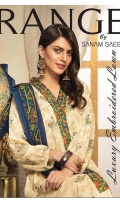 embroidered lawn unstitched three piece suit