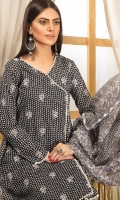 embroidered lawn unstitched three piece suit