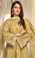 embroidered lawn unstitched three piece suit