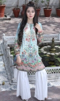 Un Stitched Digital Printed Lawn Shirt