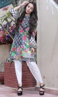 Un Stitched Digital Printed Lawn Shirt