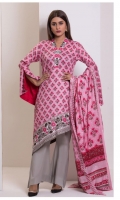 3 Meters Printed Lawn Shirt  2.5 Meters Lawn Dupatta  2.5 Meters Trouser