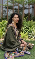 • Digital Embroidered Cambric Shirt, • Digital Silk & Embroidered Chiffon Dupattas, • And Trousers.