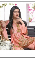 Three Piece Printed Lawn Suit